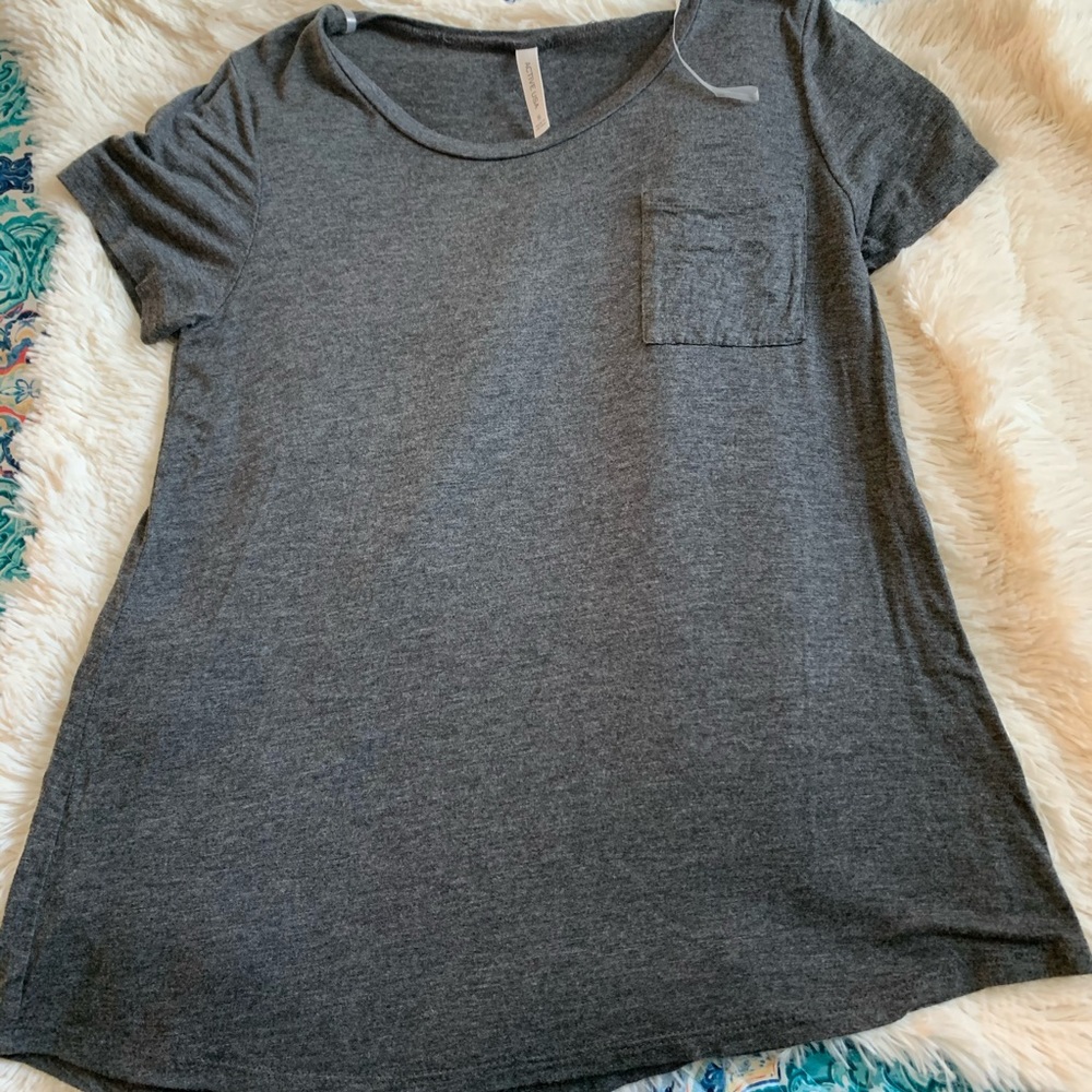 Gray t shirt from tillys
